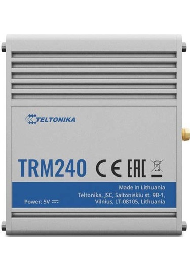 Teltonika TE-TRM240 Endüstriyel Hücresel LTE Cat1 Modem