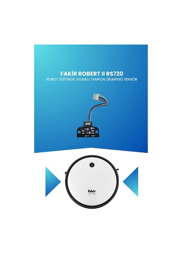 Fakir Robert Iı Rs720 Robot Süpürge Uyumlu Tampon Bumper Sensör