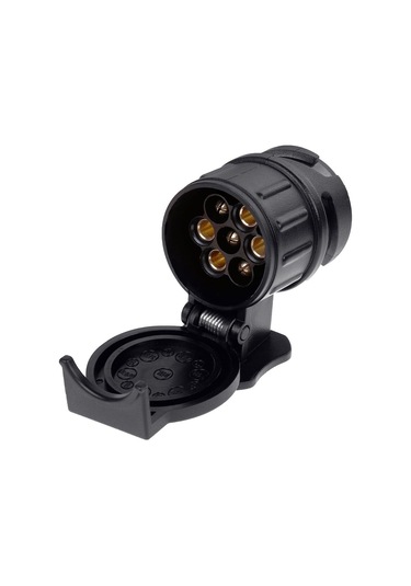 13-pin Dişi Konnektör Su Geçirmez Soket Adaptörünü 7-pin Erkek Konnektör Römorkuna Dönüştürün