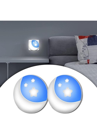 Suntek 2 Adet Fiş Akşam Duvara Monte Çevre Dostu Için Beyaz Beyaz Diğer