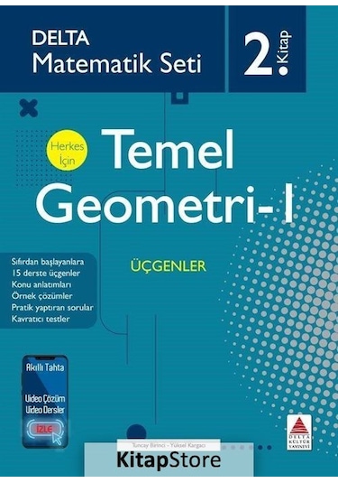 Matematik Seti 2. Kitap Herkes için Temel Geometri 1 Üçgenler ...