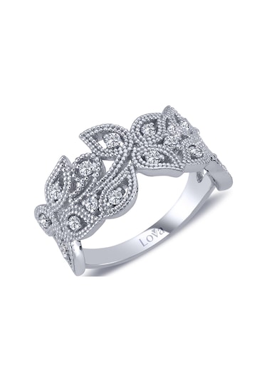 Lova Pırlanta Yaprak Desenli Yüzük - 1030211