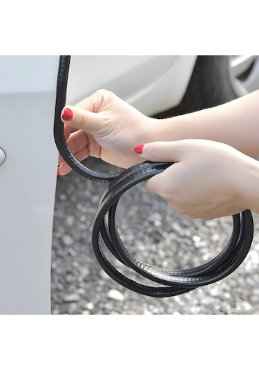 Opel Astra J Oto Araç Kapı Koruma Fitili 5metre Parlak Siyah Renk