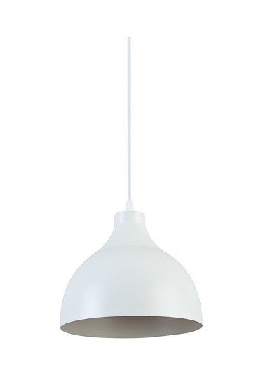 Vega Modern Tasarım Cafe Mutfak Salon Beyaz Renk Tekli Avize 20cm Çap Diğer