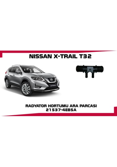 Nissan Qashqai J11 2014-2021 Radyatör Alt Hortumu 21537-4eb5a