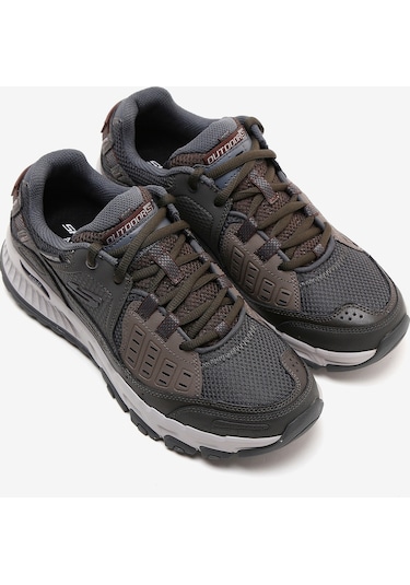 Skechers Arch Fit Escape Plan Erkek Gri Outdoor Ayakkabı 237545 Ccol Gri