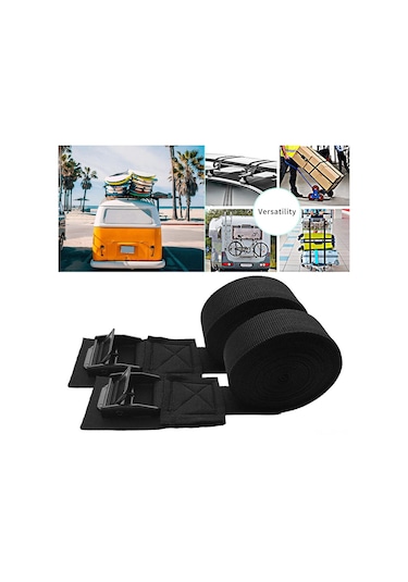 Shineyee "dayanıklı Nylon Bağlama Kayışı - Motosiklet, Bagaj, Sörf Tahtası İçin 600lb Kapasiteli"