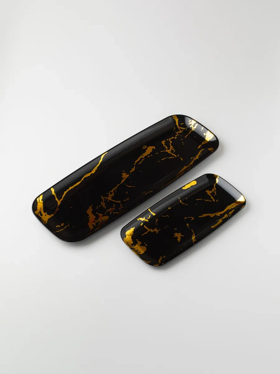 Family Co. Sunum İçin Tek Kullanımlık Plastik Tabaklar - 6 Adet. 372345689 100 adet