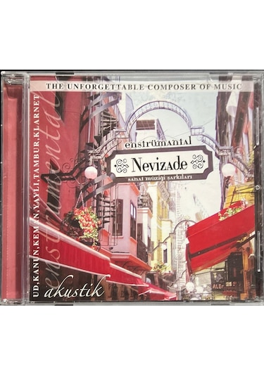 Müzik Cd'sidir Plak Değildir Cd Nevizade Sanat Müziği Şarkıları