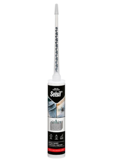 Selsil 2k Epoksi Bazlı Kimyasal Dübel 300 Ml.