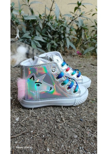 Scarpe Magiche Unicorn Hologram Bot 31-35 Numara Arası Işıksızdır Hologram