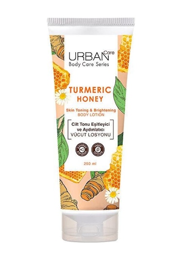Urban Care Turmeric Honey Cilt Tonu Eşitleyici ve Aydınlatıcı Vücut Losyonu 250 ML