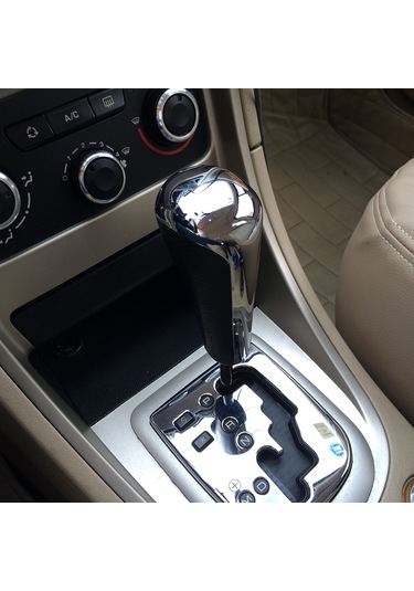 Suofeng Peugeot Ve Citroen İçin Otomatik Vites Kolu Kolu, Pvc & Abs Malzeme, Siyah Ve Gümüş Renkli, 11x5x4cm Boyutunda Vites Kolu Kolu