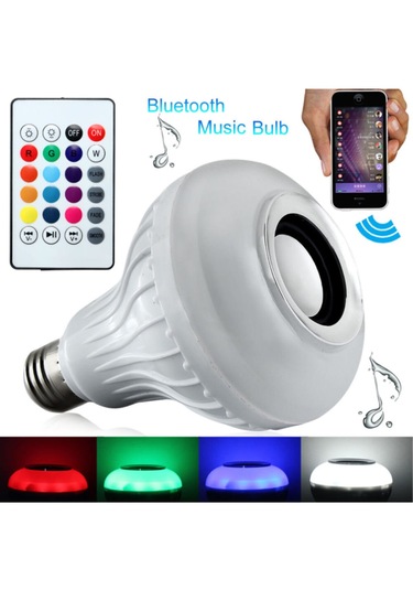 Bluetooth Hoparlör Akıllı Led Ampul Lamba 5224