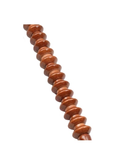 Suntek Ahşap Masaj Silindiri Çubukları Göbek Bel Uyluk Kahve Kahverengi