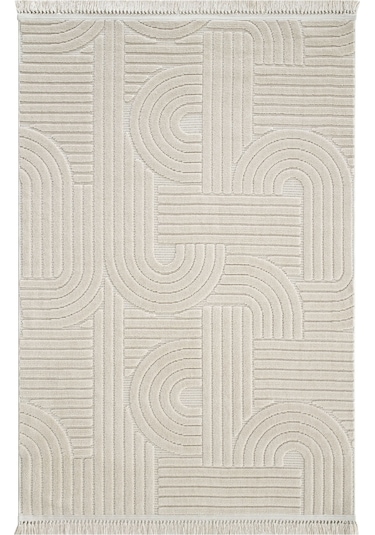 Cool Halı Stone 1090 Bej Kaymaz Taban Koridor Halısı Kesme Yolluk Mutfak Halısı Modern Salon Halısı