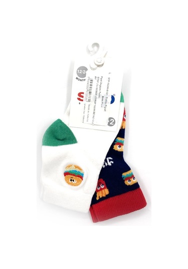 Step 2'li Bebek Çorap 1099 Beyaz