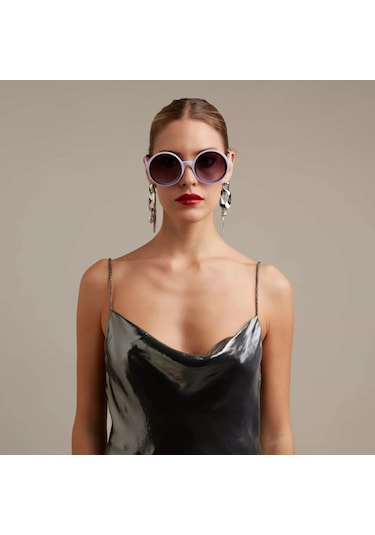 Okkia Monica Lila Unisex Güneş Gözlüğü