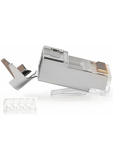 Cat7 Ftp Rj45 Metal Yeninesil Jack 100'lü Paket