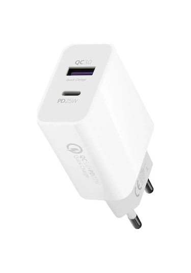 Hw25 Usb 3.0 / Type-c 25w 3.0 A Hızlı Şarj Aleti Başlığı Pd25w