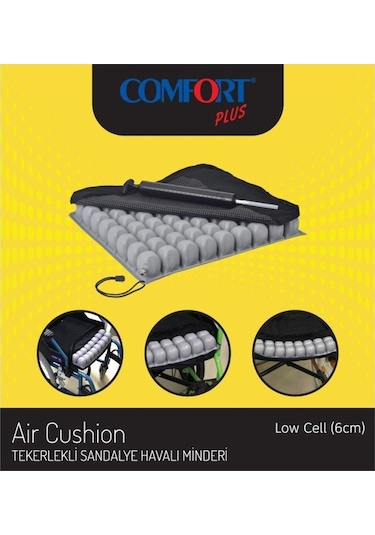 Medikaltec Comfort Plus Dm-840 Havalı Oturma Minderi 40x40x8