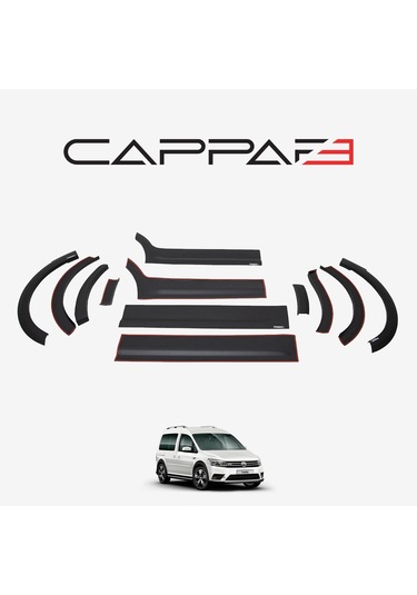 Volkswagen Caddy 2015-2020 Yıl Aralığı Uyumlu Kısa Şase Sağ Sürgü Dodik Seti 12 Parça