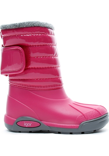 Igor Topo Ski Charol Pembe Çocuk Yağmur Botu - W10168 Pembe