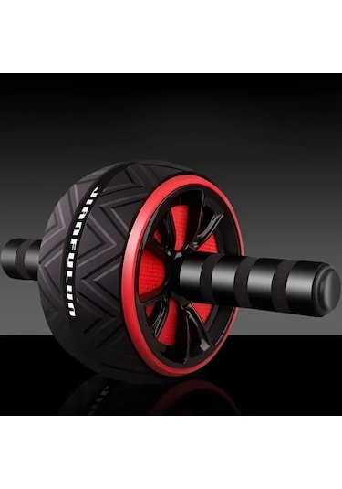 Elmpaly Kırmızı Ev Sporu Karın Kası Jantı - Taşınabilir Göğüs Ve Üst Vücut Antrenman Aleti