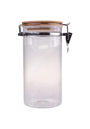 Bambum Mada - Kilitli Cam Saklama Kabi 20 Cm 1300  Ml
