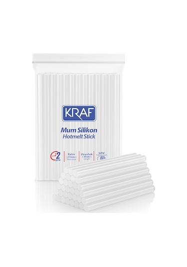 Kraf Silikon Şeffaf 30cm Kalın 1 Kg 4011
