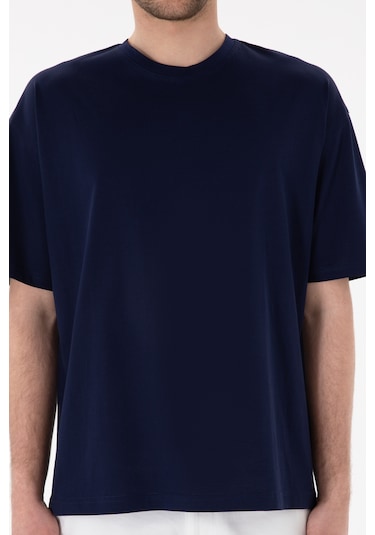 U.S. Polo Assn. Erkek Comfort Fit Bisiklet Yaka Lacivert Merserize Basic Tişört 50313089-VR033 U.S. Polo Assn. Erkek Comfort Fit Bisiklet Yaka Lacivert Merserize Basic Tişört 50313089-VR033