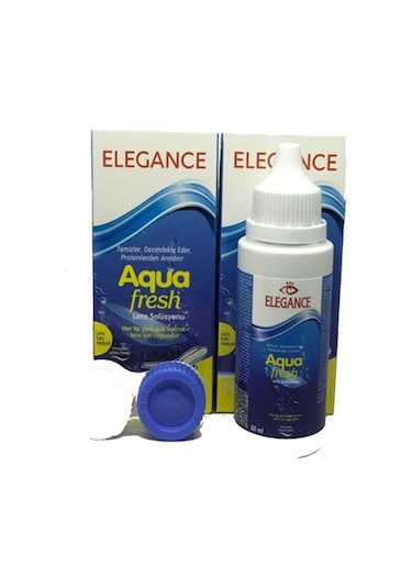 Elegance Aqua Fresh Lens Solüsyonu 60ml X 2 Adet