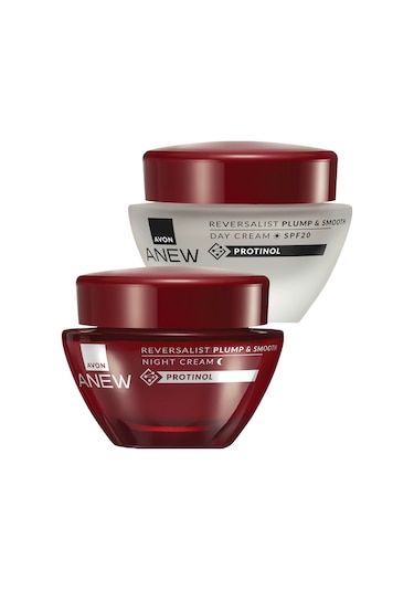 Avon Anew Reversalist Plump & Smooth Gece Ve Gündüz Krem Seti