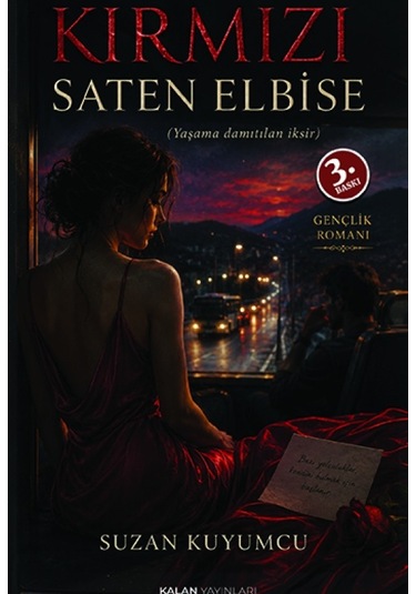 Kırmızı Saten Elbise