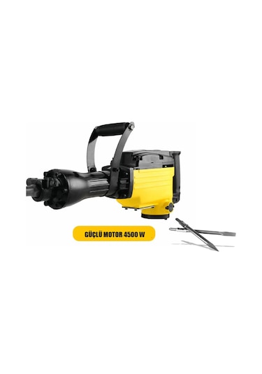 Stilmax TRQ19 4500 W 58 Joule Pro Kırıcı + Yassı Sivri Uç
