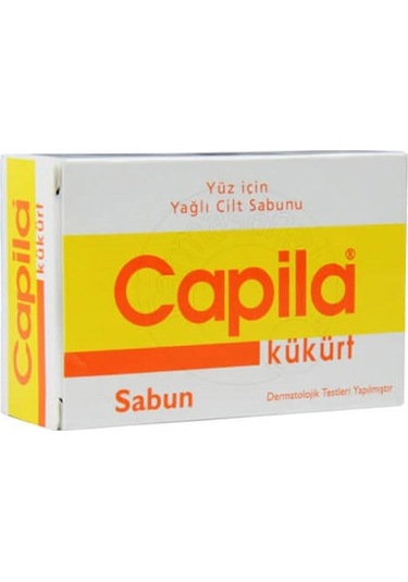 Capila Kükürtlü Sabun 6 x 90 G