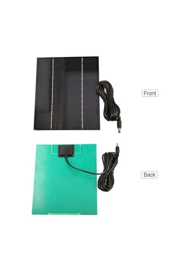 Trendooze 6w 12v Su Geçirmez Güneş Paneli - Bahçe Ve Pompa İçin Kullanışlı Enerji