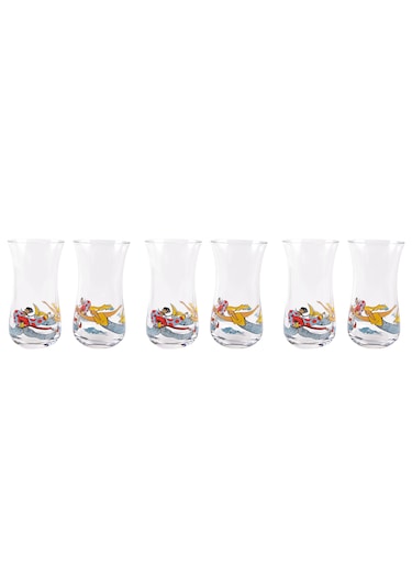 Anason İşleri Şen Kadeh Rakı Bardağı İnce Belli 6'lı Set