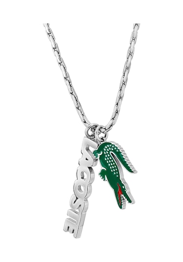 Lacoste Lacj2040487 Kadın Kolye Metalik Gri