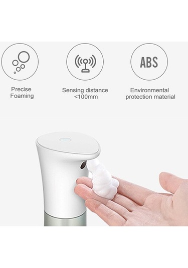 Dancemonkey 300ml Otomatik Köpük Sabun Dispenseri, Masaüstü Sensör Ve Dokunmatik Düğmeli Akıllı Mak Çok Renkli Çok Renkli