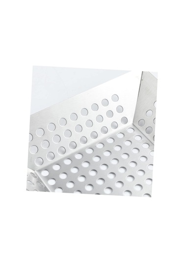 Kamp İçin Uygun Izgara Topper, Açık Hava Pişirme İçin Yeniden Kullanılabilir Paslanmaz Çelik Barbekü Tava Izgara Aksesuarı