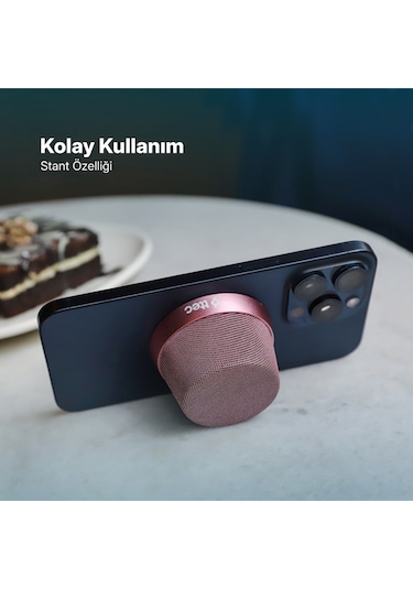 Ttec 2BH13 Vox Mini M Magsafe Uyumlu 2’si 1 Arada Kablosuz Bluetooth Hoparlör