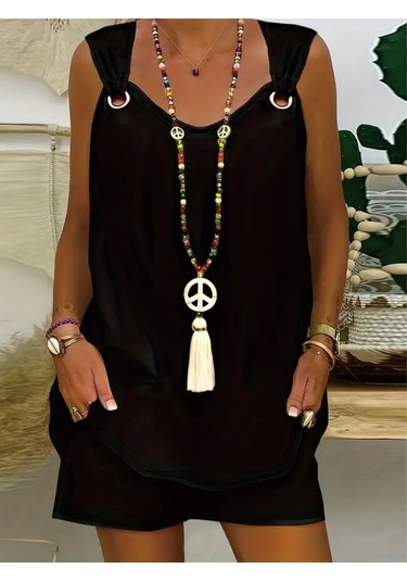 Modasize Kadın Kolsuz V Yaka Kuş Gözü Detay Bluz Short Aerobin Ikili Takım Siyah