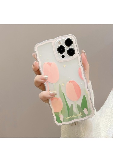 Telefon Kılıfı Lale Sevimli Desen İphone Uyumlu12 İçin
