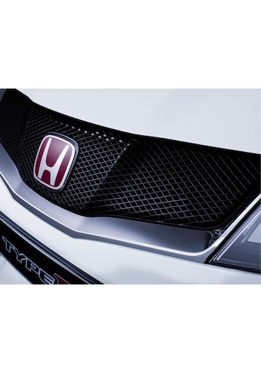 Honda Fn2 Typer Panjur Kırmızı H Logosu -  Boyut 98mmx80mm