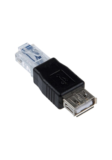 Dişi Usb A - Erkek Ethernet Rj45 Fiş Adaptörü Newaiyi