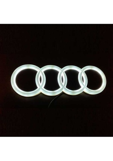 Artfulabode Soğuk Q5 Logo Led Işık Aydınlatma Audi Arka 4d 18.2x5.8cm - Geeroyoo