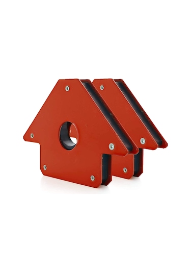 2 Ad 50 Lbs Manyetik Açılı Kaynak Tutucu Mıknatıs, Kaynak Gönyesi