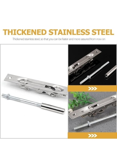 Paslanmaz Çelik Kapı Mandalları Pencere Mandalları Sürgülü Cıvatalar Ev İçin Sürgülü Kilitler