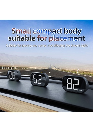 Padalink 3 İnç Ekranlı Gps Gösterici - Beyaz Mph Hızı - Usb İle Hızlı Kurulum - Keskin Ekran - Abs Malzeme